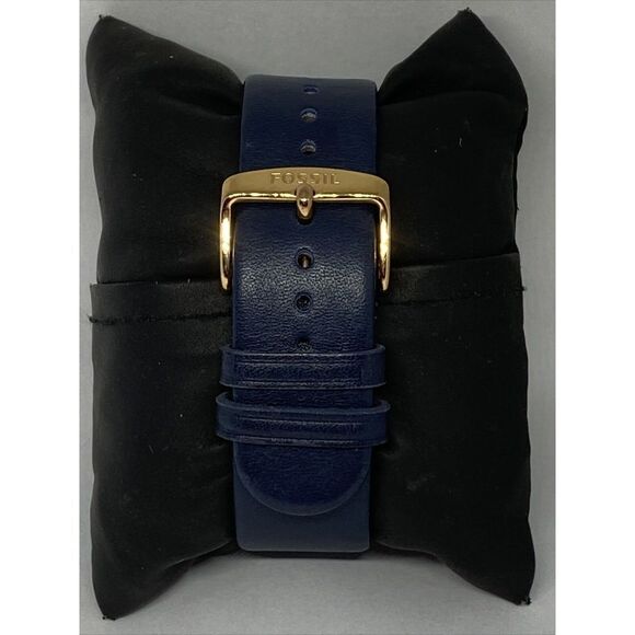 Fossil Everyday Muse ES4062 Women's Blue Leather Analog Dial Quartz Watch OP841 - Picture 6 of 12